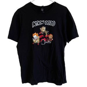 Action 2020 Freddy Krueger - It - Chucky Black 100% Cotton Large T-shirt